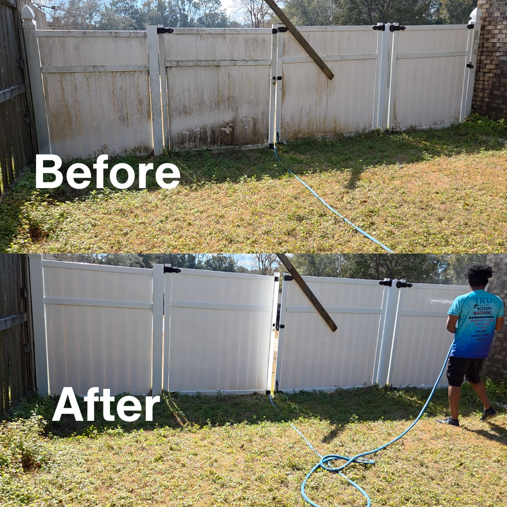 Fence Washing