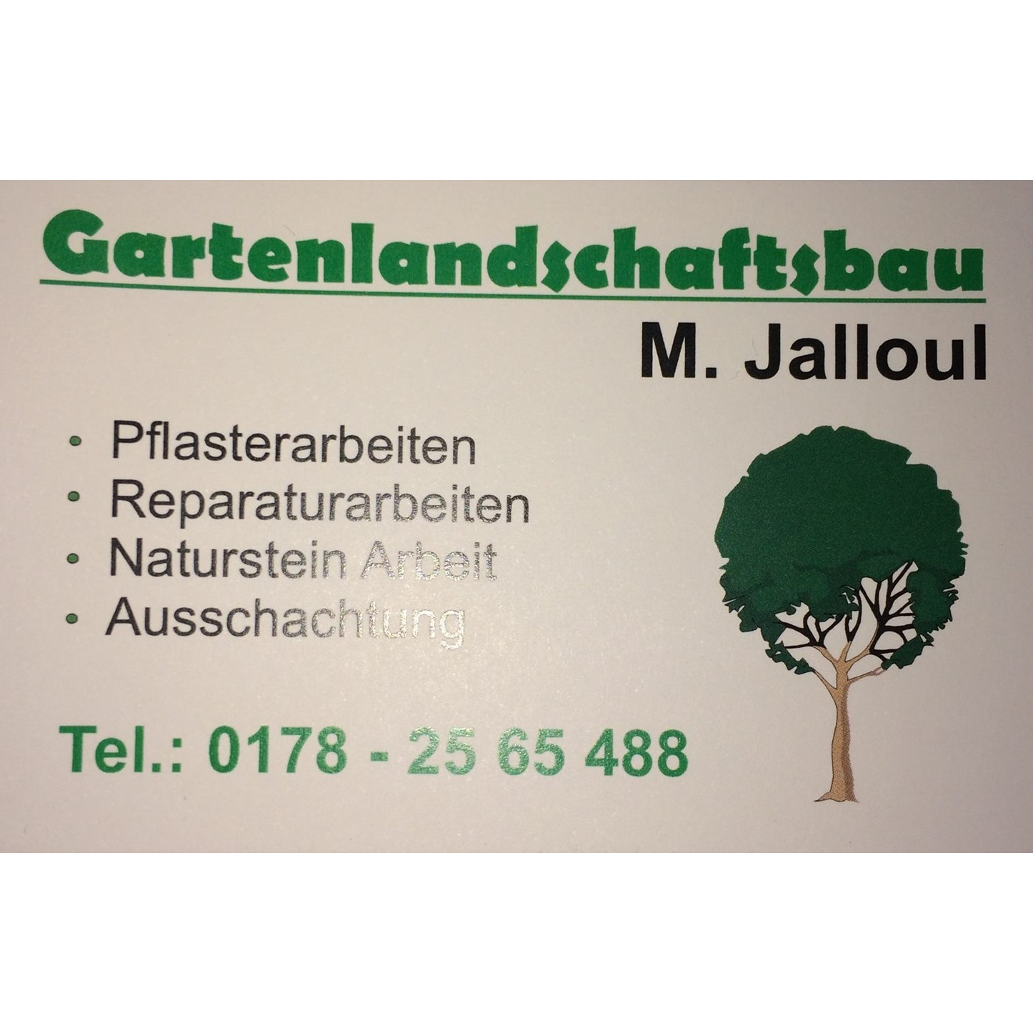 Logo Garten- und Landschaftsbau Jalloul GmbH