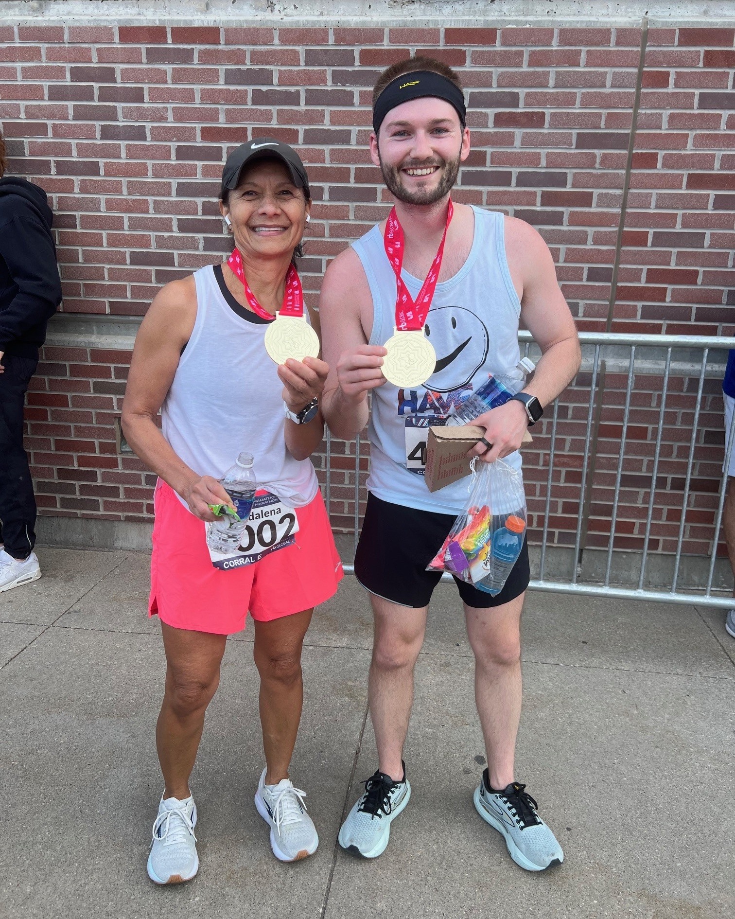 Congratulations to Conner and Mag for running the half marathon yesterday. Also, congratulations to everyone who participated. What an incredible achievement and a beautiful day for it.