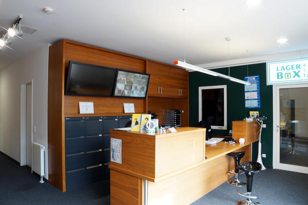 Büro am Standort von LAGERBOX in Hannover Vahrenwald