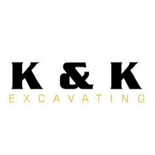 K & K Excavating Logo