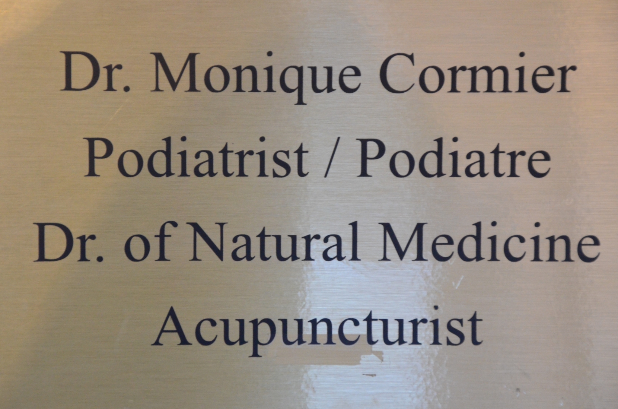 Dr Monique Cormier, Moncton NB Ourbis