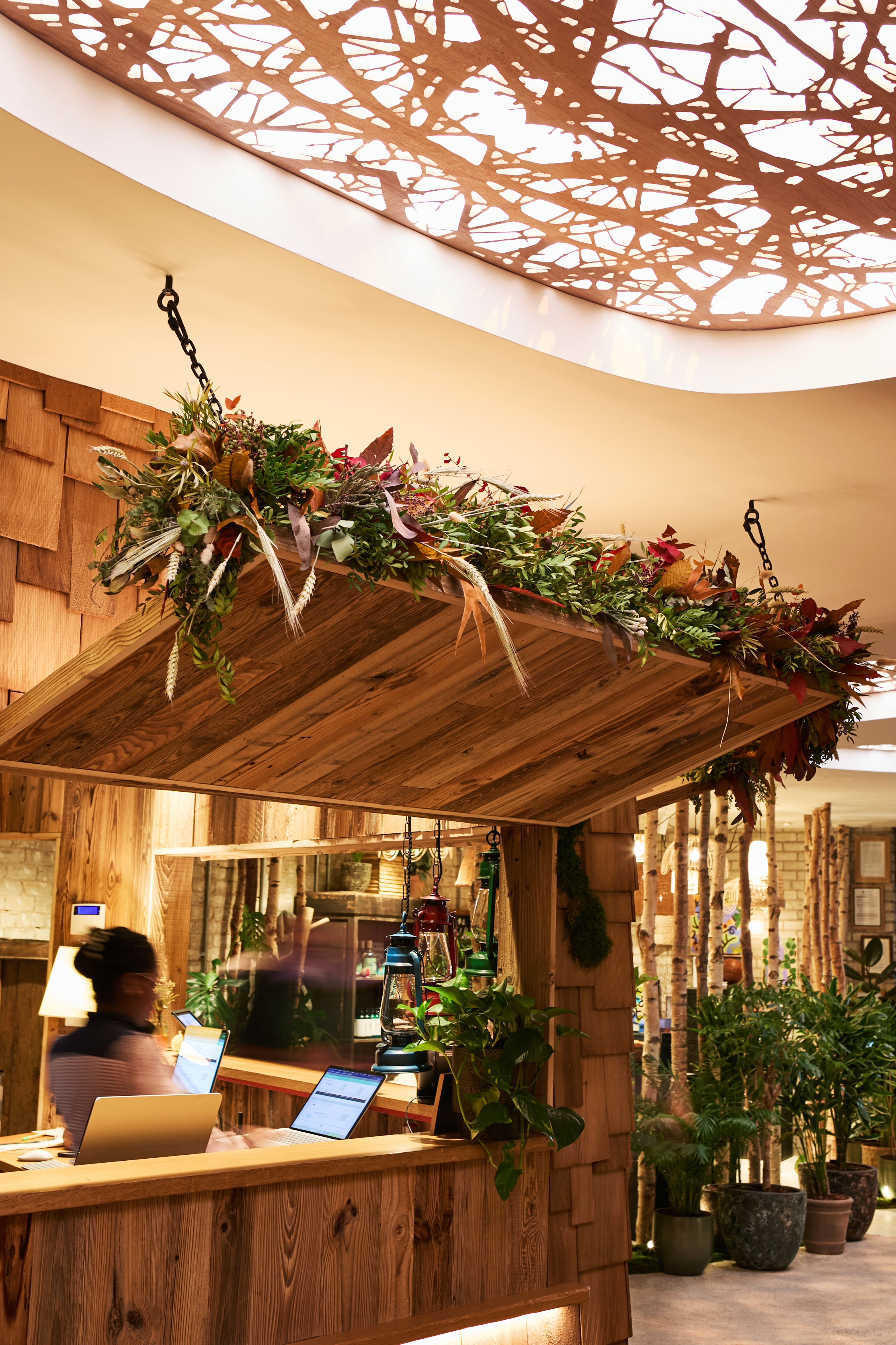 Autumn Decor in Lobby