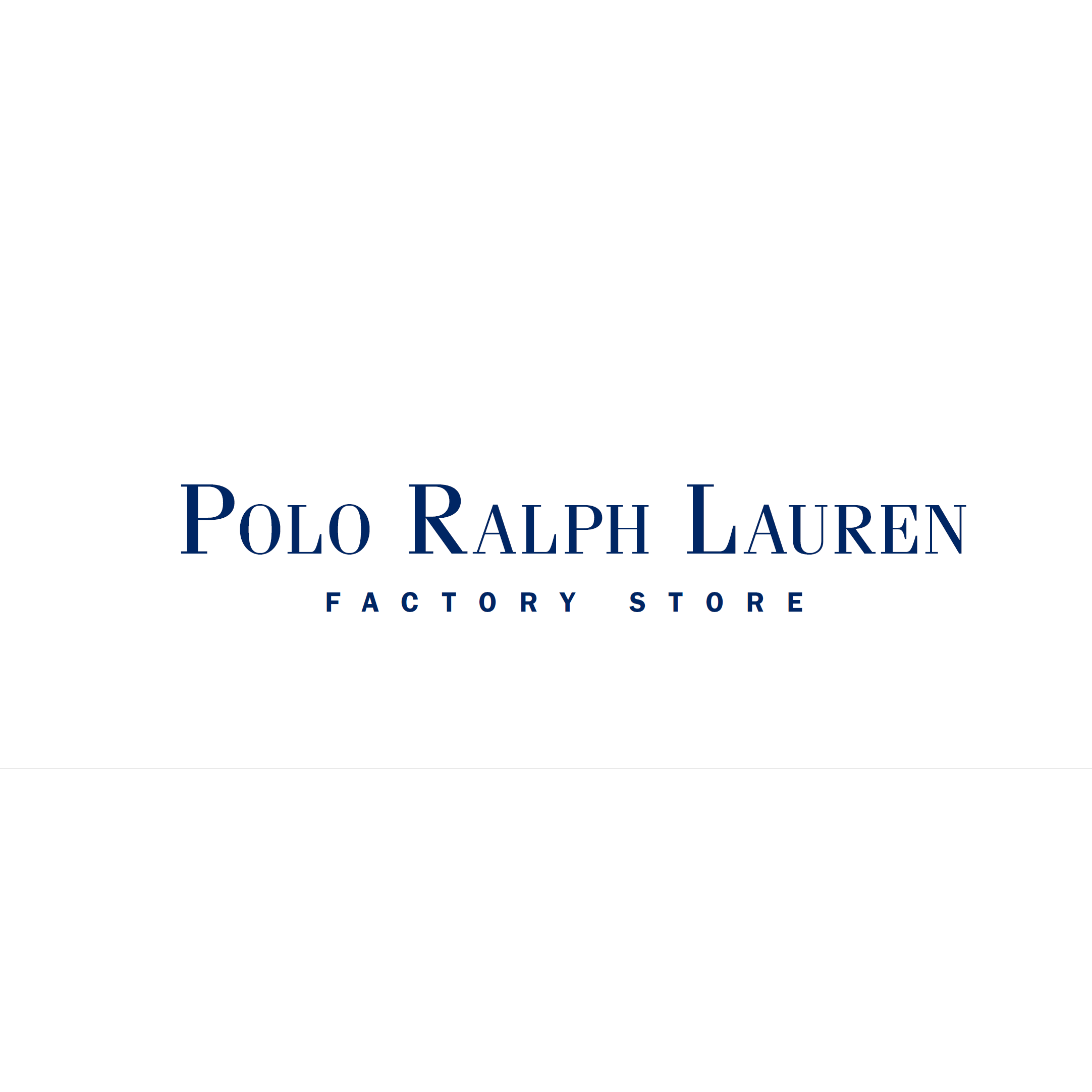 polo ralph lauren factory store online