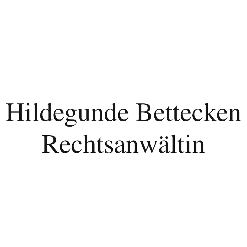 Hildegunde Bettecken Rechtsanwältin in Wuppertal - Logo