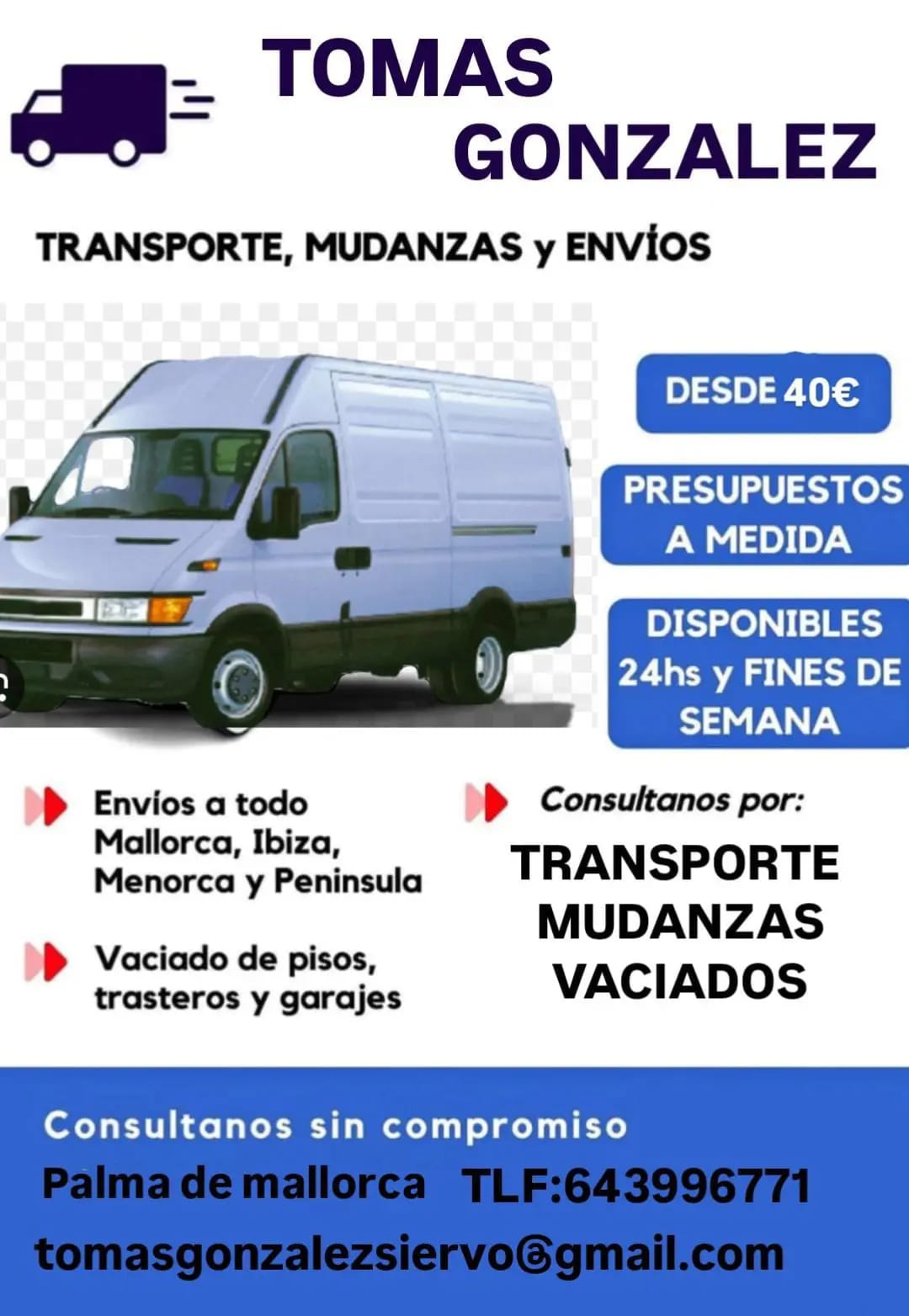Images Mudanzas, Transportes Y Vaciados Mallorca.