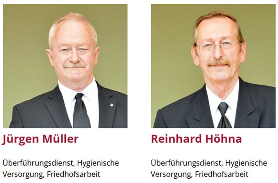 Bild 8 Bestattungen W. Kranke in Ruhland