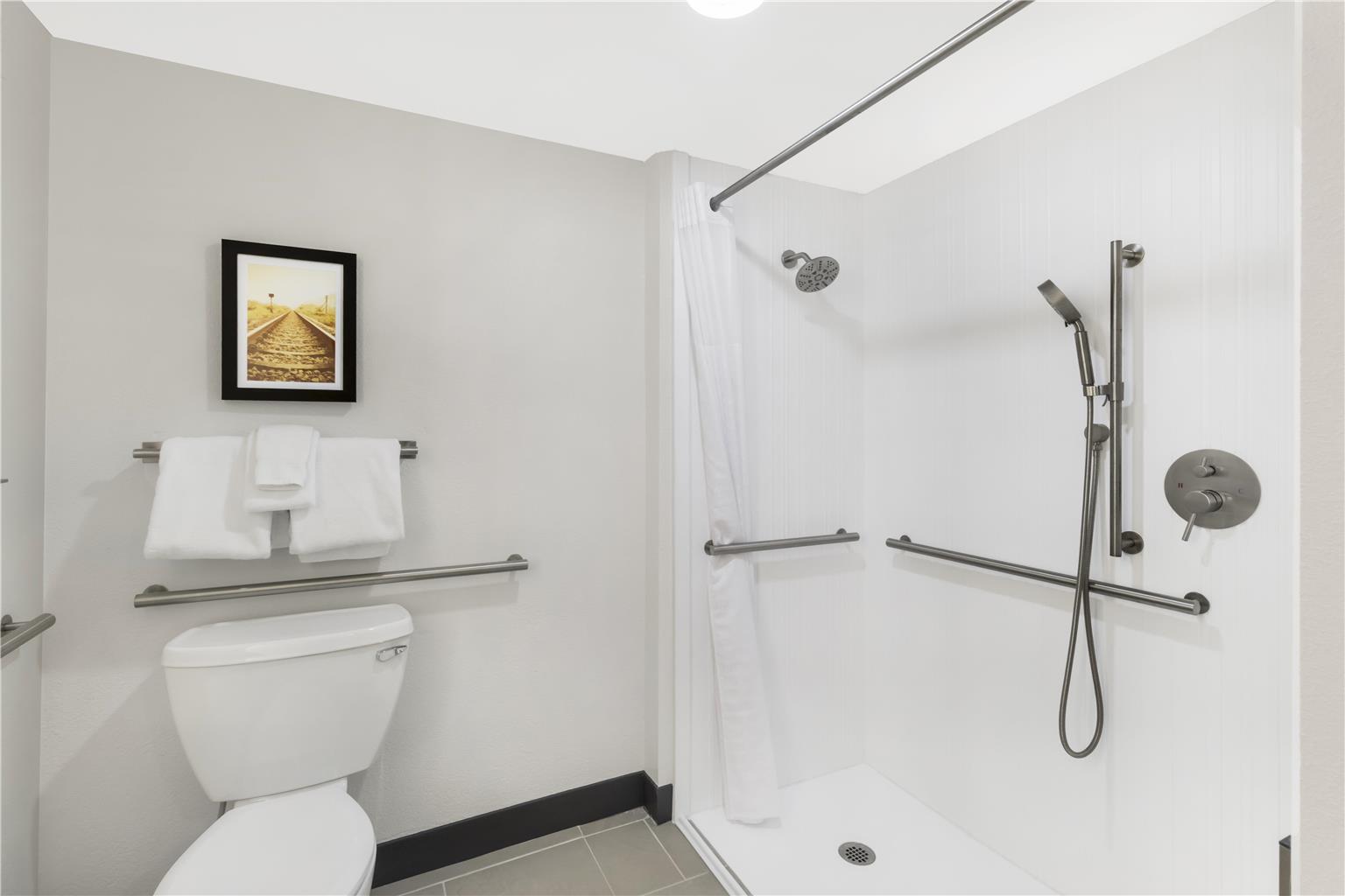 Accessible Roll-In Shower
