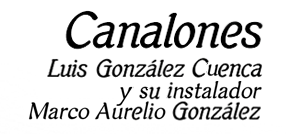 Images Canalones Luis González Cuenca
