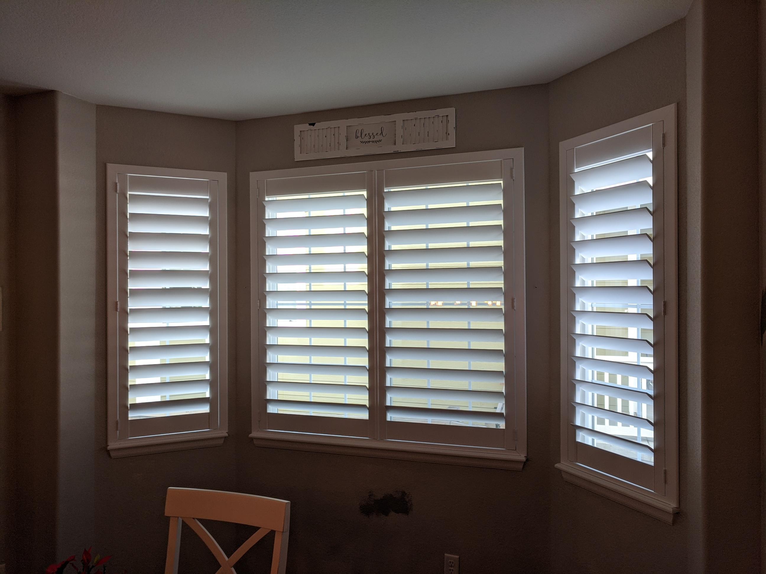 Plantation Shutters with Invisitilt in Castle Rock