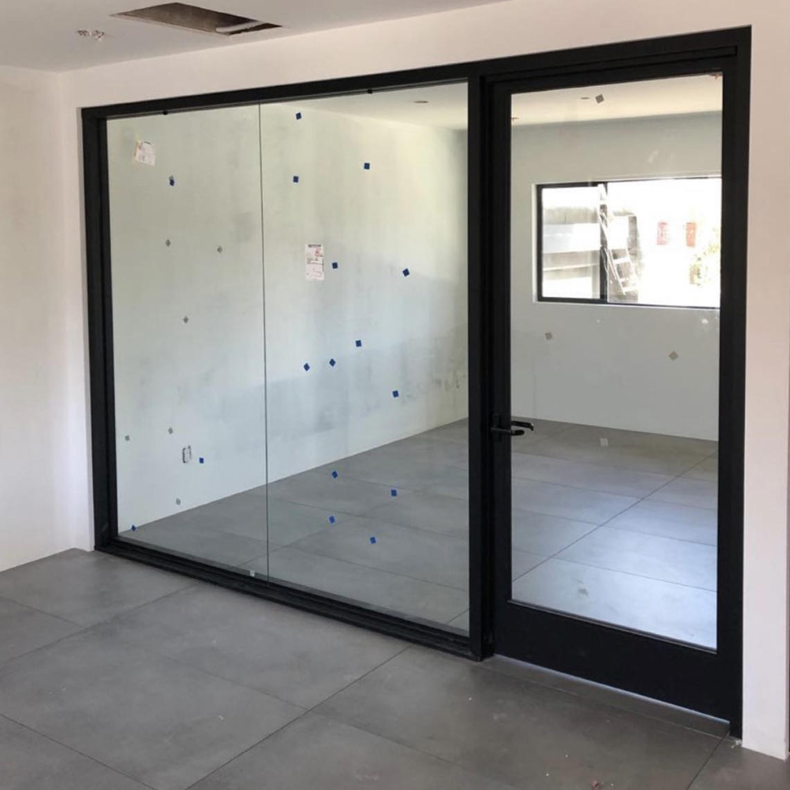 A&S GLASS AND MIRROR- office glass