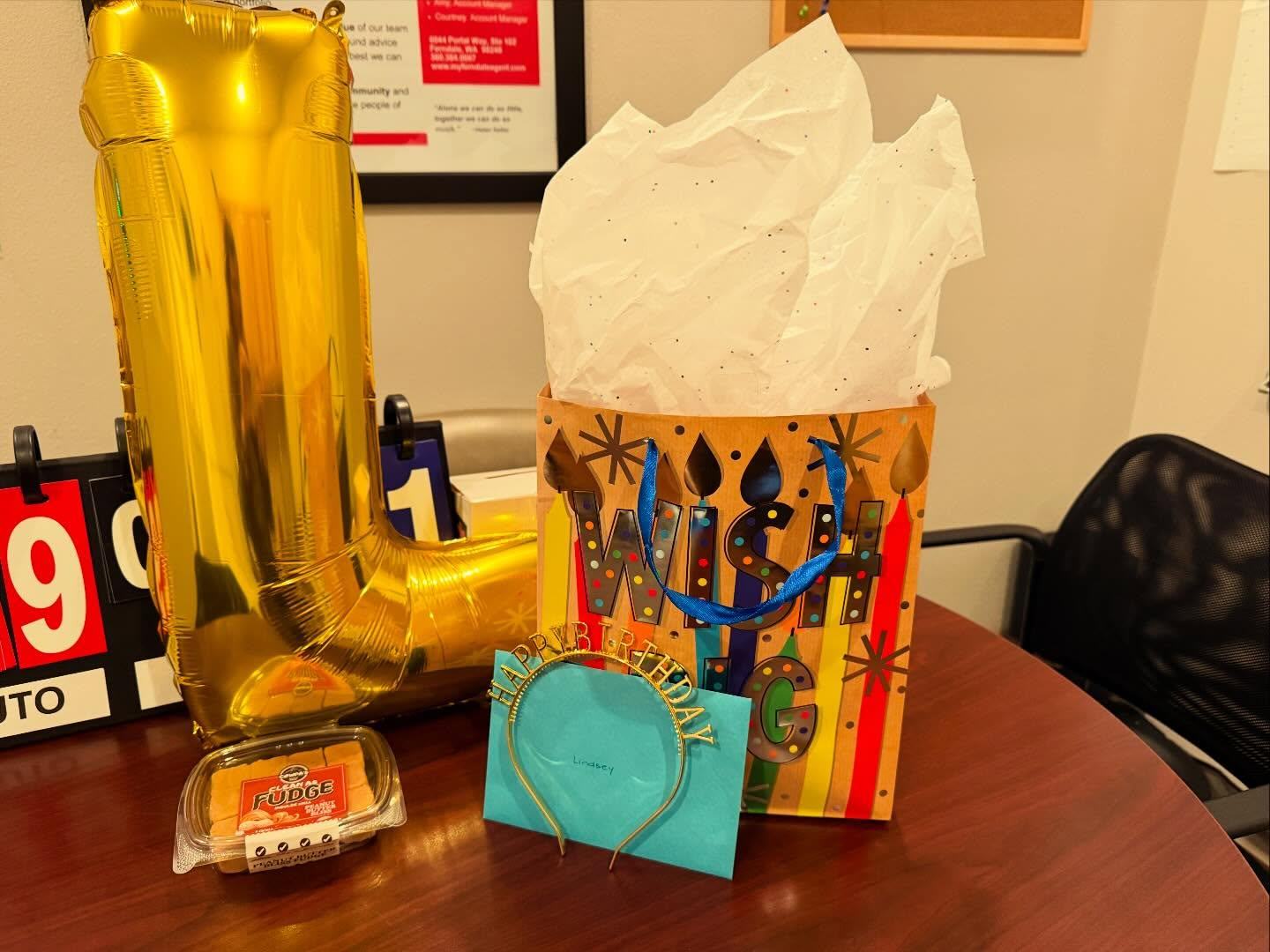 HaPpY bIrThDaY to Lindsey!!! Her birthday was this weekend, so we got to celebrate her this morning… of course, she gets the whole week in our opinion!!