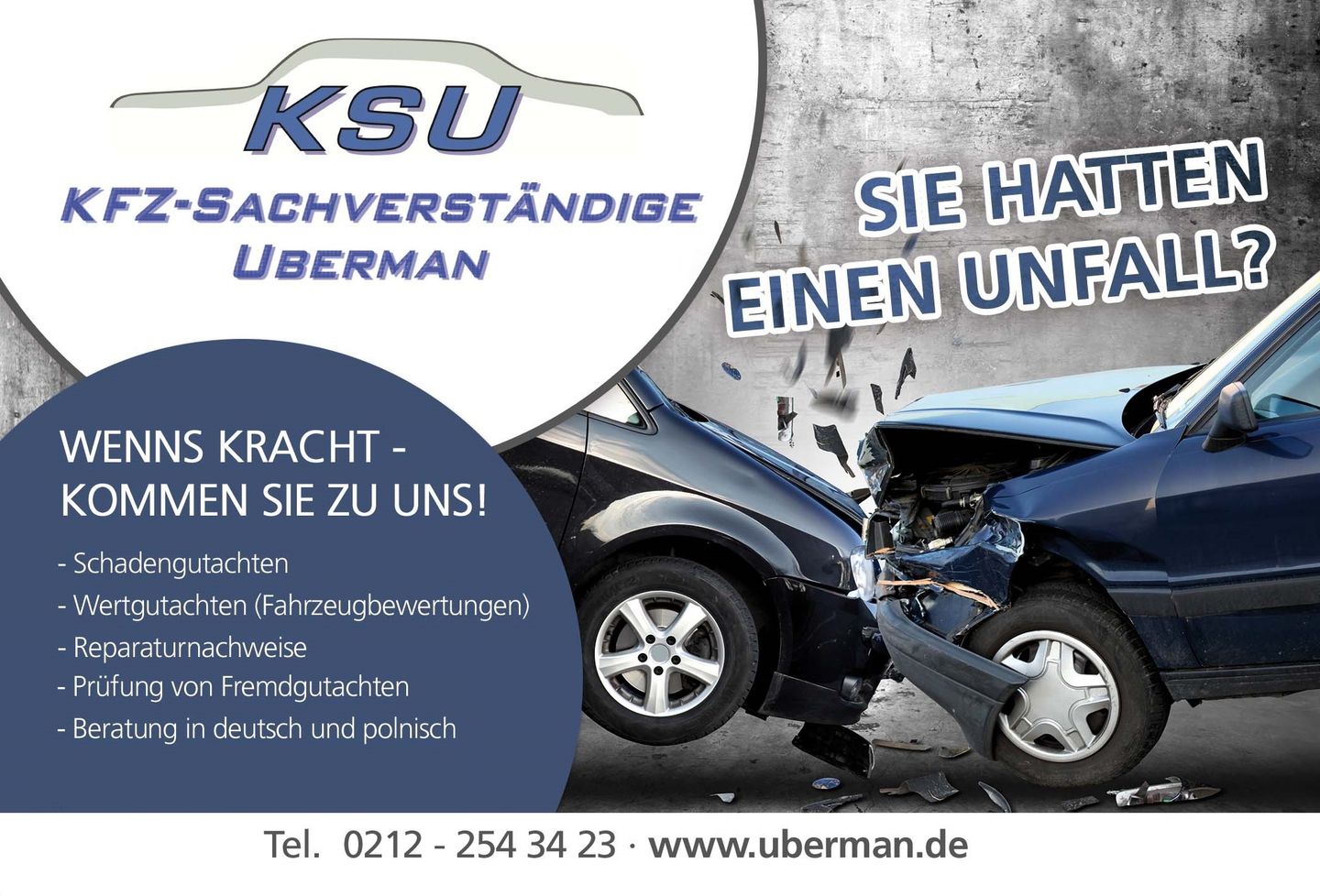 KFZ-Sachverständige Uberman, Weyerstraße 313 in Solingen