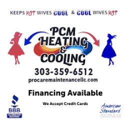 PCM Heating and Cooling Logo