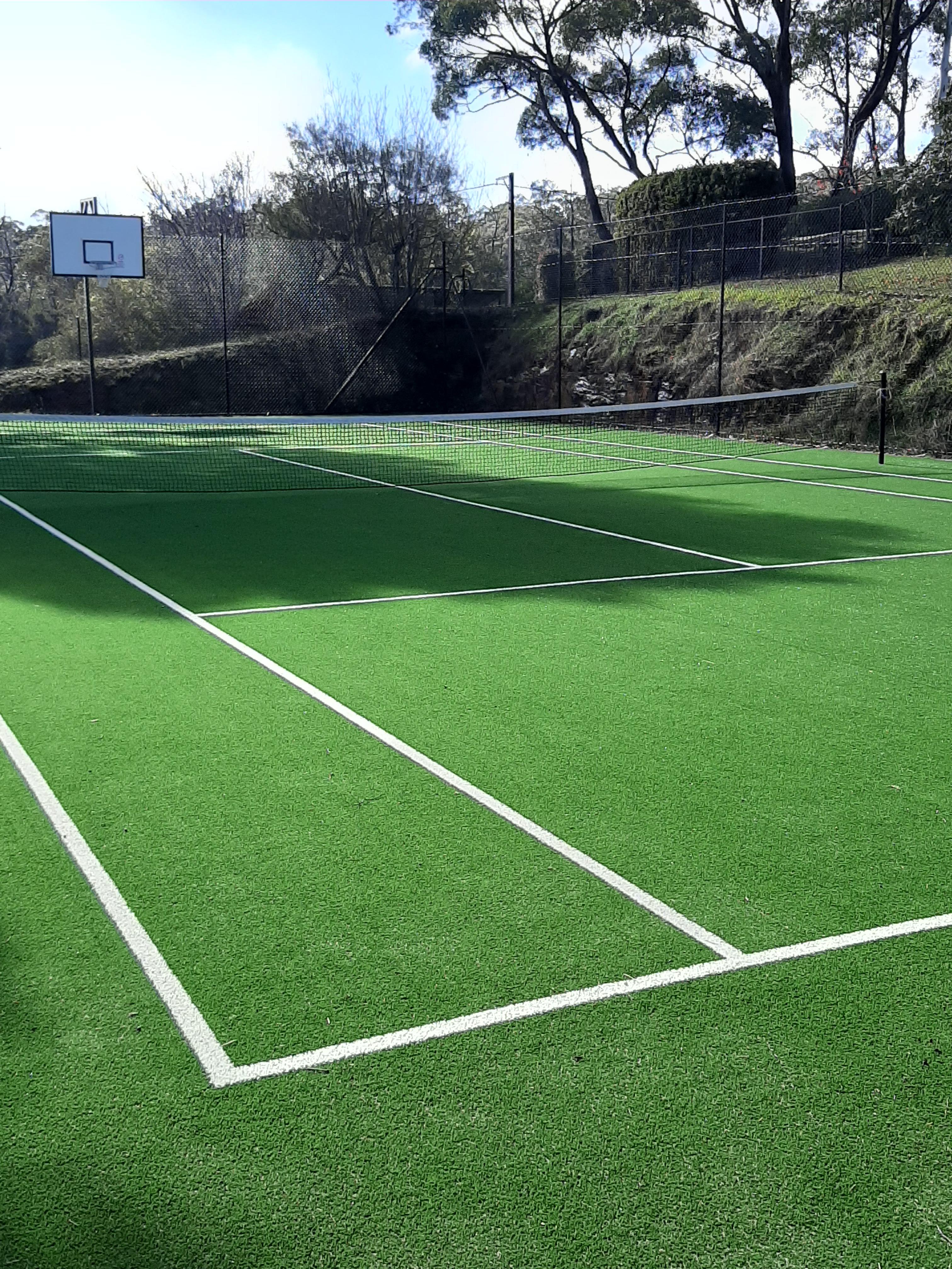 Images John Dean Tennis Court Resurfacing