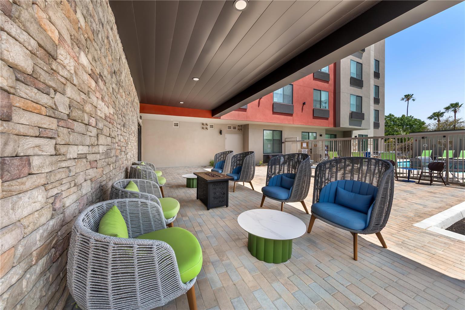 Pool Lounge Area