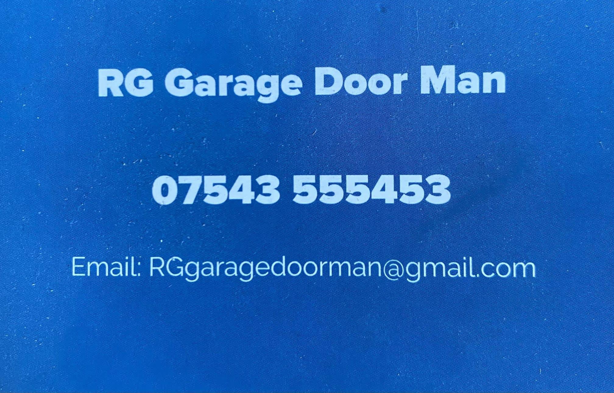 Images RG Garage Door Man