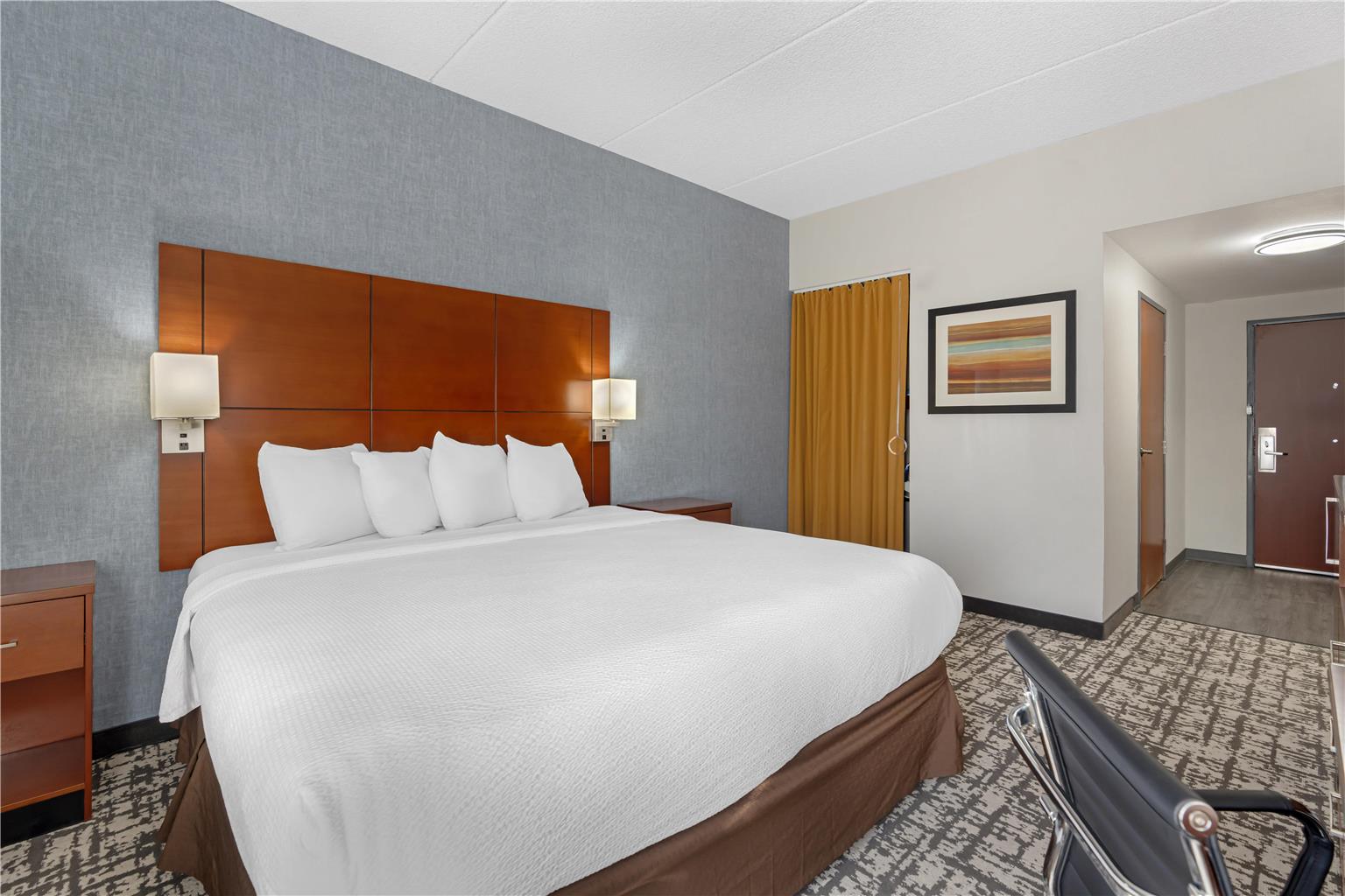 ADA - 1 King Bed w/ Roll In Shower