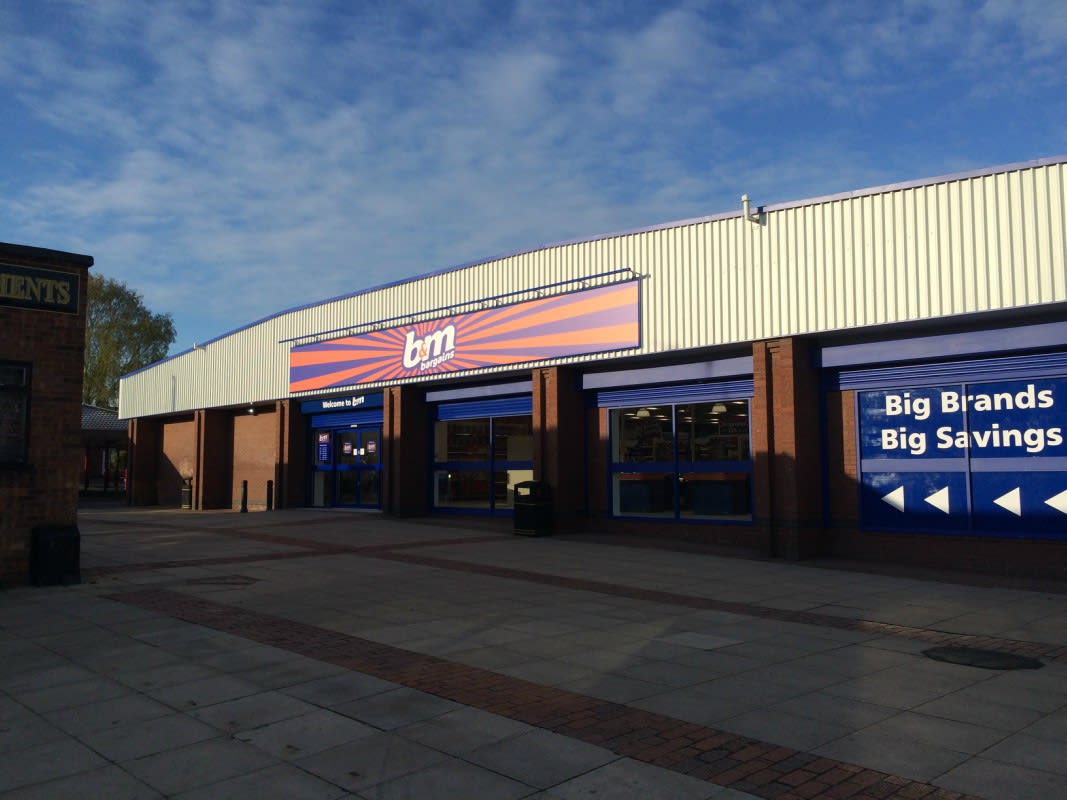 B&M's Normanton store, located on West Street.