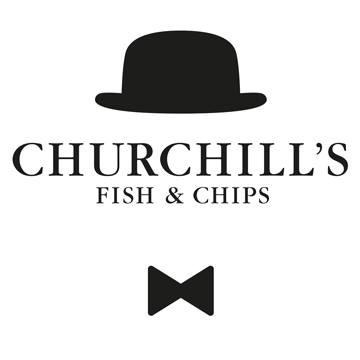 Churchill's Fish & Chips Fleet Logo