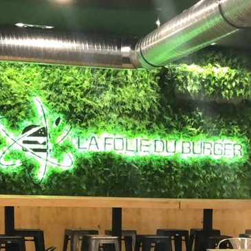 La folie du Burger restaurant