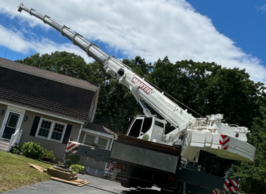 Tree Removal and Crane Service in Dunstable, MA.