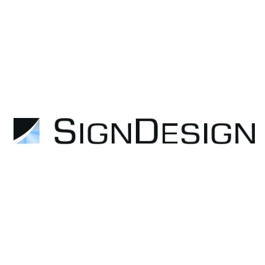 Logo SignDesign Markus Heinß Werbung - Design - Sonnenschutz