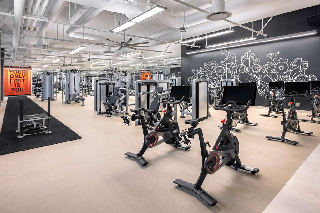 Health club fitness center gym