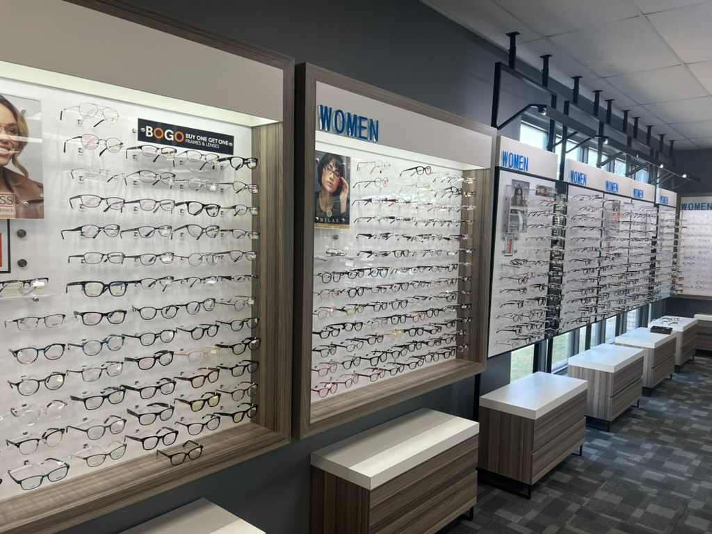 Store Interior at Stanton Optical Store Athens GA 30606