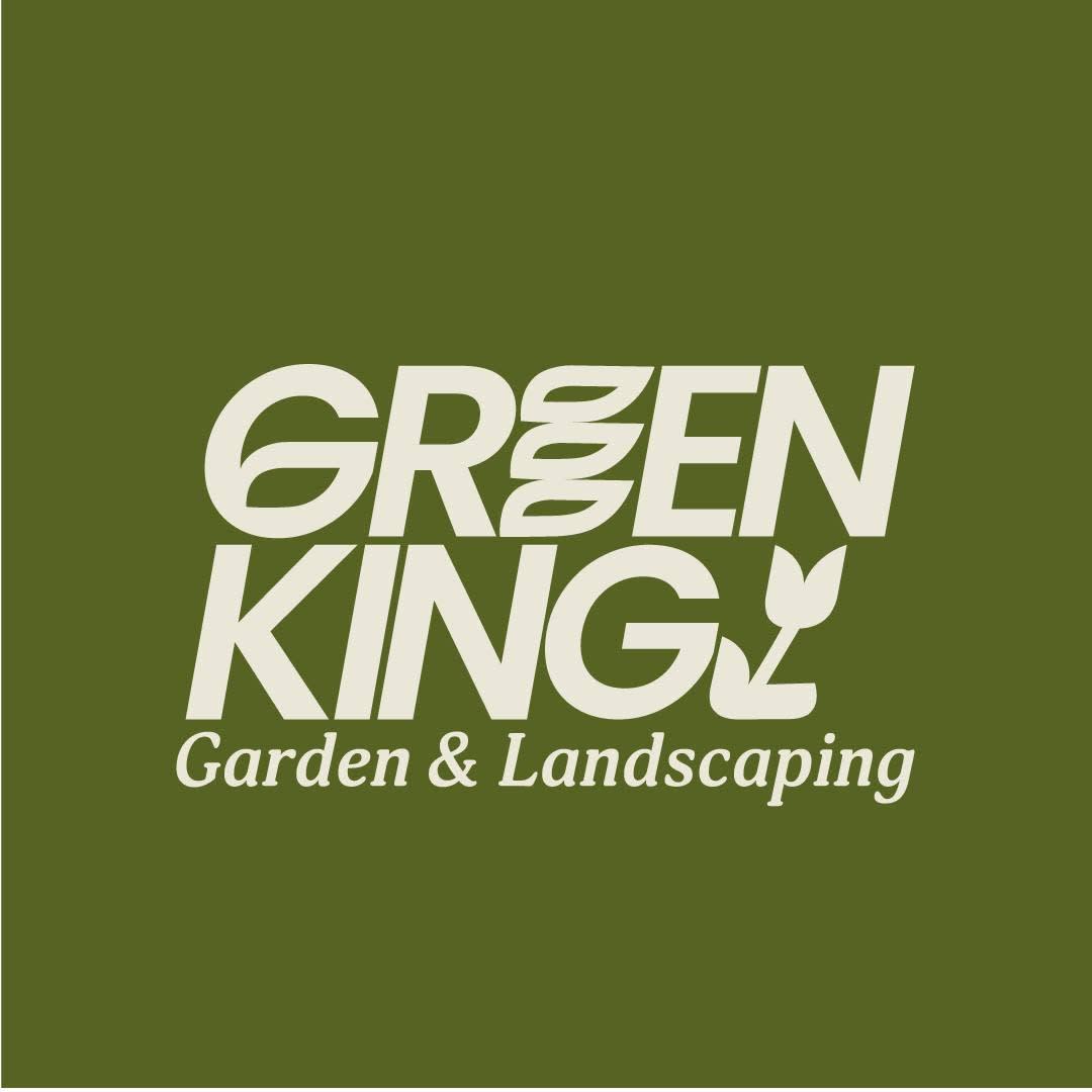Green King Garden & Landscaping Logo