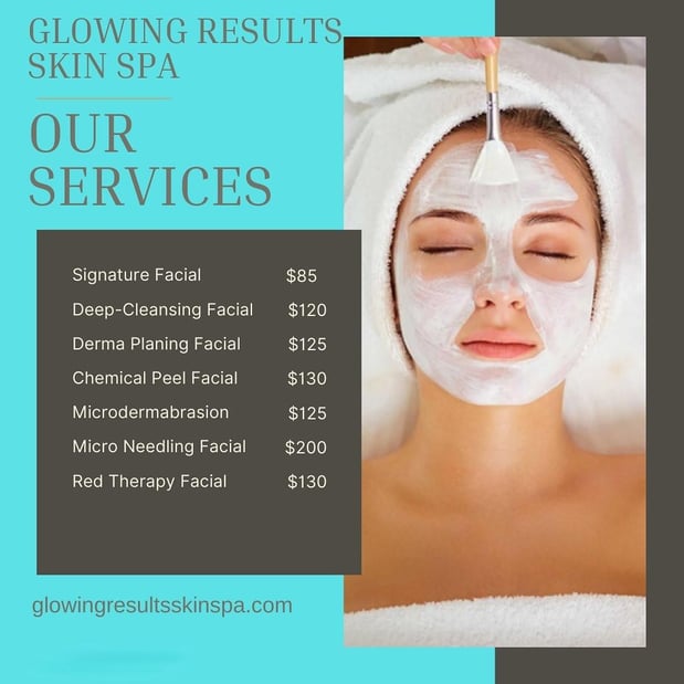 Images Glowing Results Skin Spa