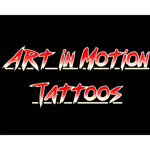 Art in Motion Tattoos Logo