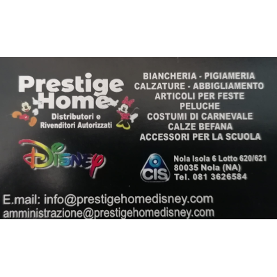 Prestige Home Distributori e Rivenditori Disney Logo