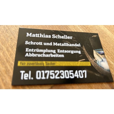 Schrotthandel und Metallhandel Matthias Scheller in Trier