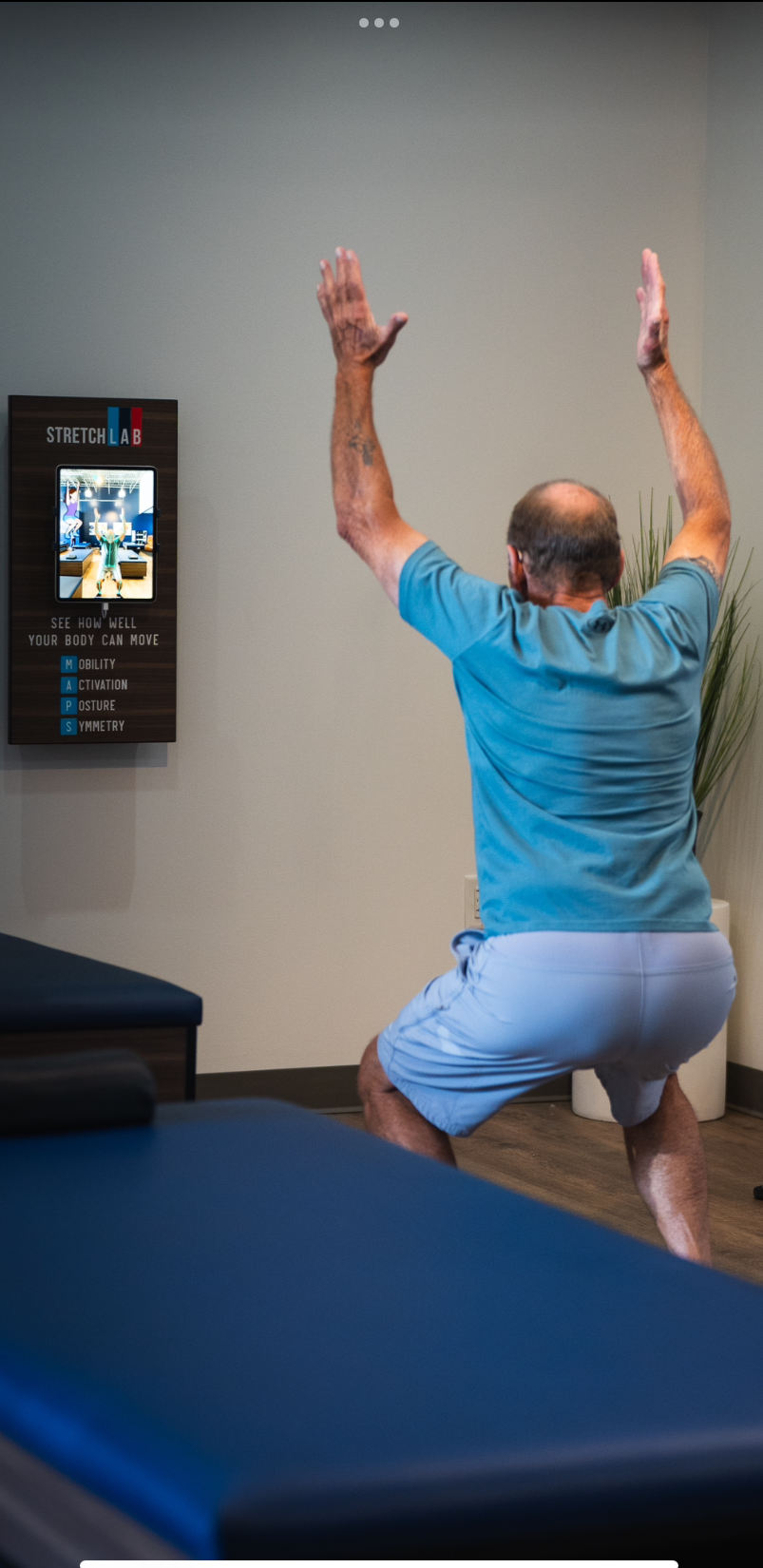 MAPS is a revolutionary 3D body scanning tool that provides us with information on how well your body is moving. Your Flexologist will guide you through the scan, help you interpret the results, and use the data to customize your stretch.