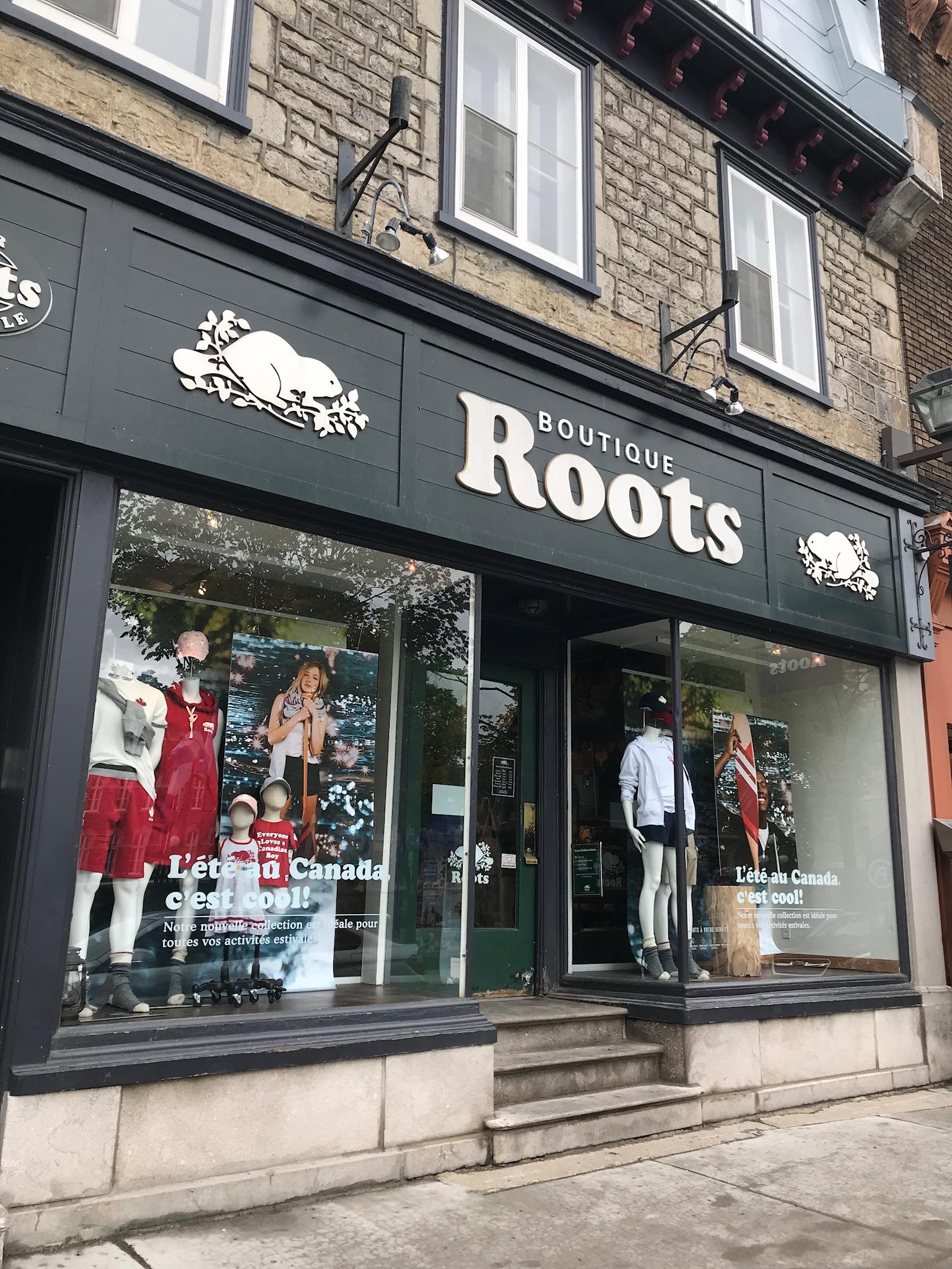 Roots Quebec City (418)780-3235