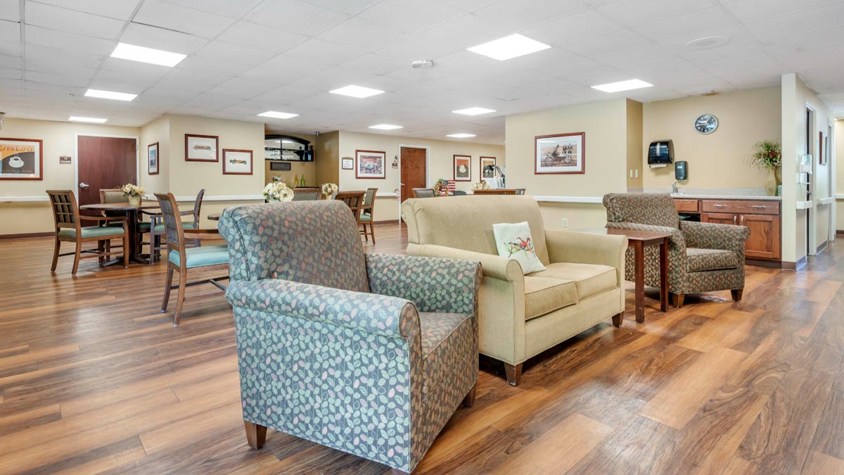 Brookdale East Side Community Living Room