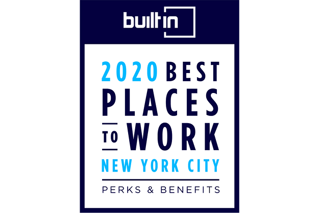 2020 Best Places to Work Perks and Benefits logo