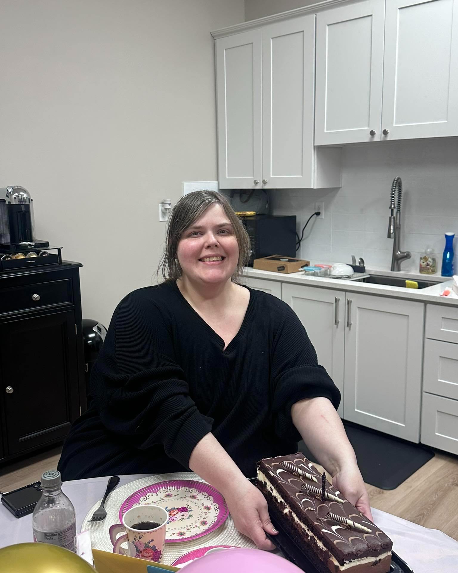 Celebrated Kayce's Birthday! Have a great year Kayvce! Thank you for taking such good care of our policyholders!