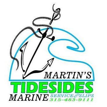 Martin's Tidesides Marine Logo