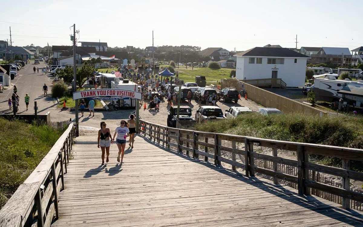 Avon Fishing Pier boardwalk