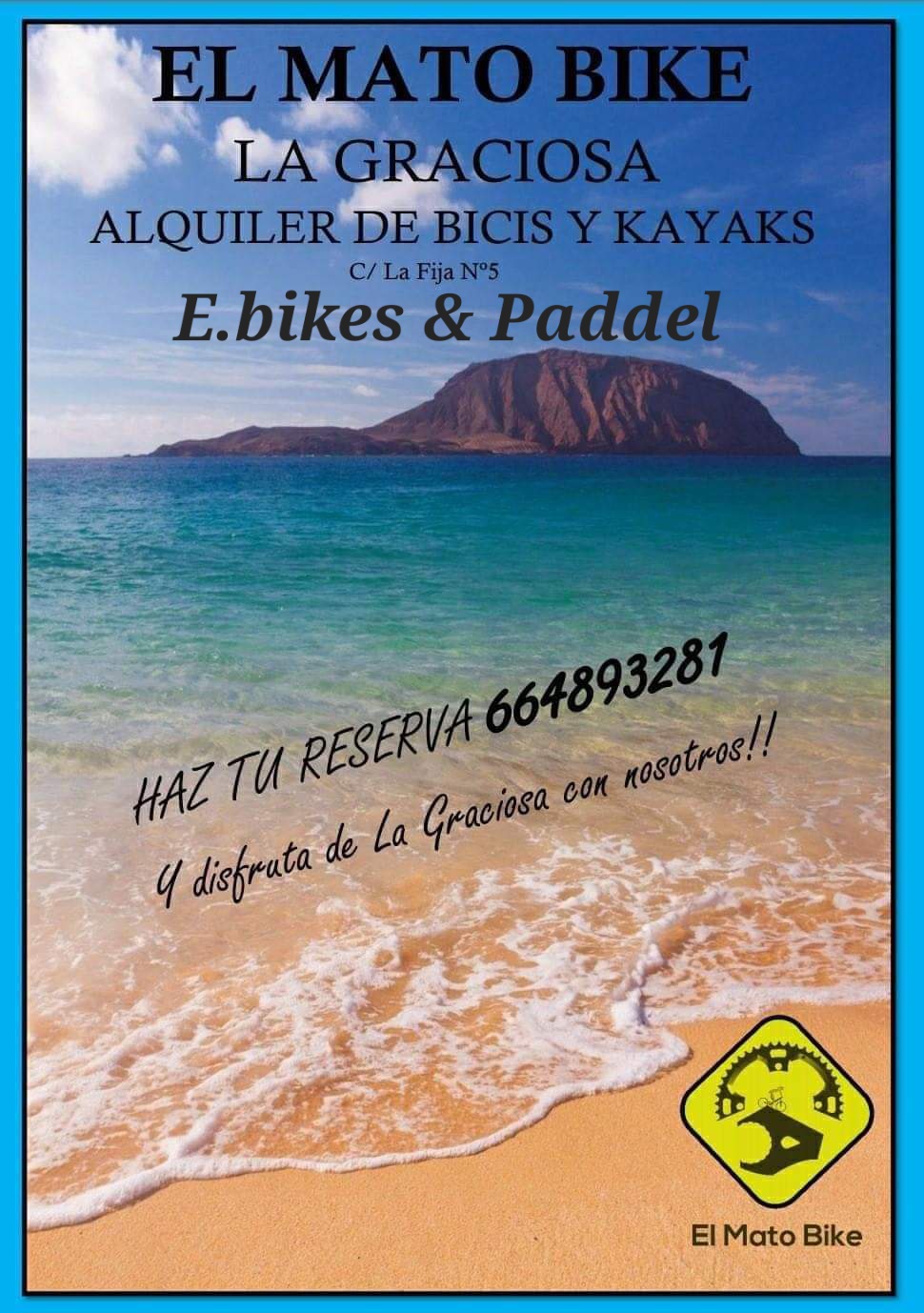Images El Mato bike- Rent a bike -bicicletas -electricas - isla la Graciosa
