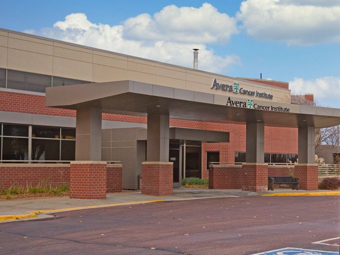Avera Cancer Institute building, Mitchell, SD.