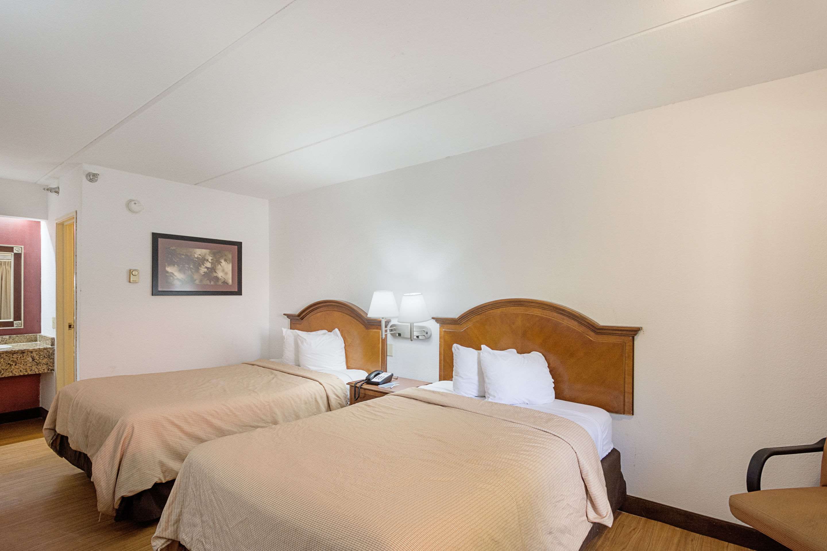 Guest room with two beds