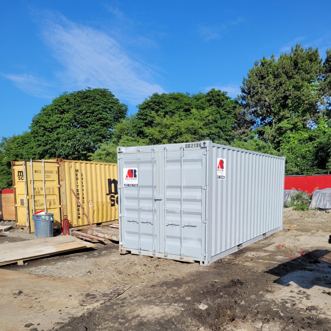 Abco Rental & Storage, Inc. has successfully delivered a 20ft ground-level storage container rental  
