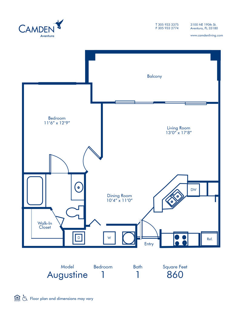 Camden Aventura Apartments Photo