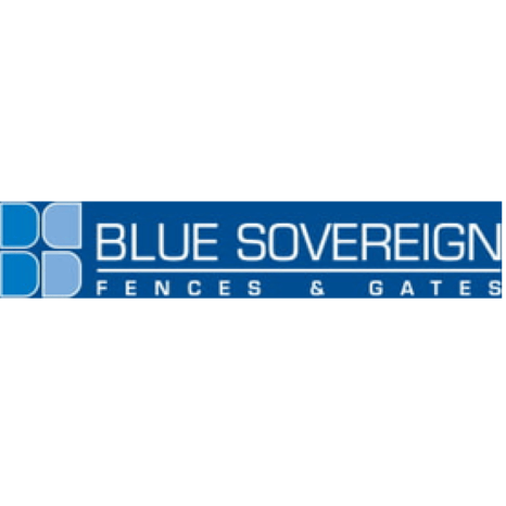 Blue Sovereign Fences & Gates Logo