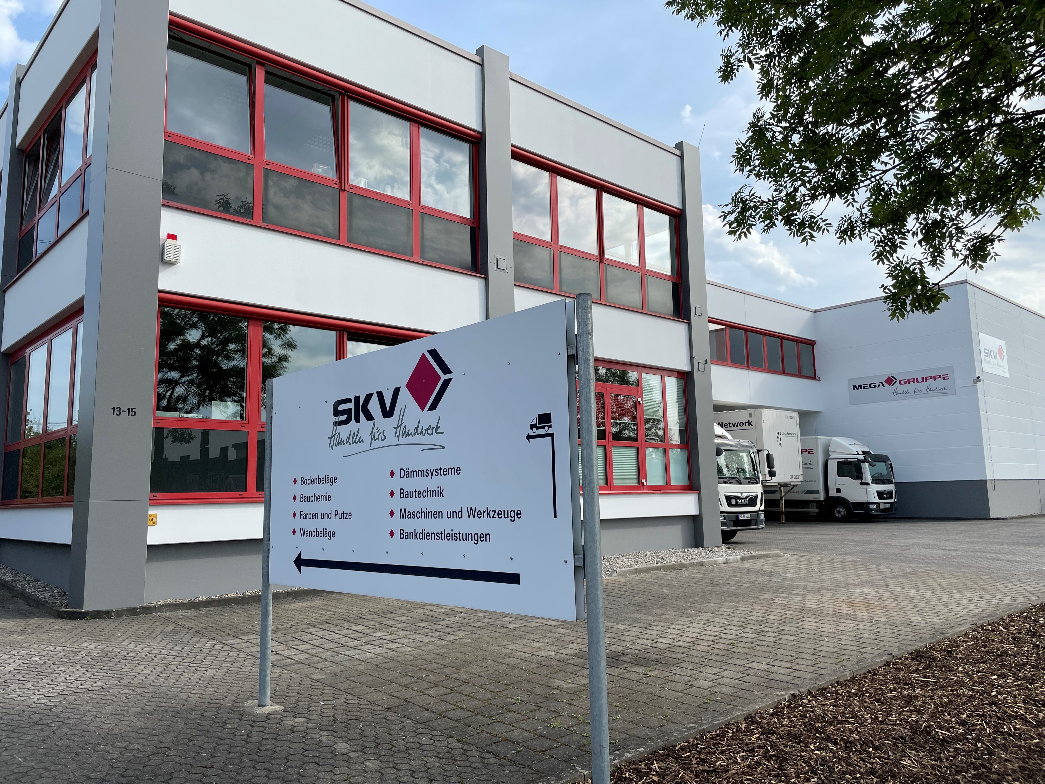 Standortbild SKV GmbH Fulda, Großhandel für Maler, Bodenleger und Stuckateure