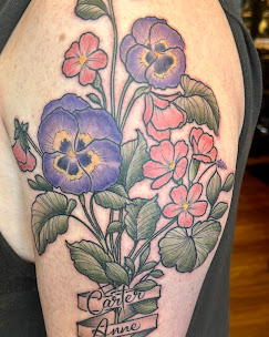 Branded Bear Tattoo Image