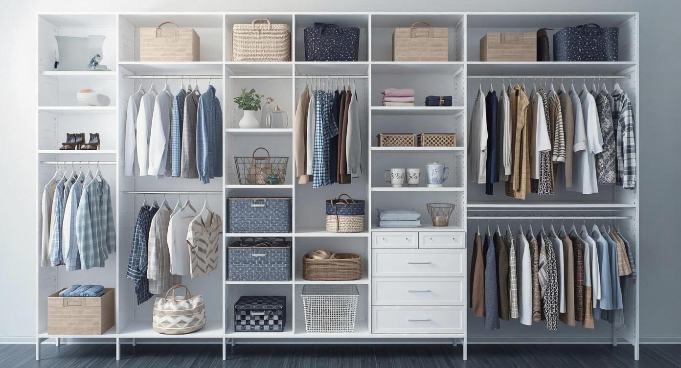 Mornings are easier when everything has a place. ????✨ An organized closet saves time and reduces pre-work stress. Start with a free in home consultation.